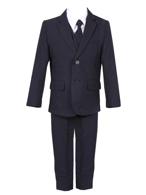 Rain Kids Baby Boys Multi Color Slim Fit 5 pc Special Occasion Suit Set 6-24M - SophiasStyle.com